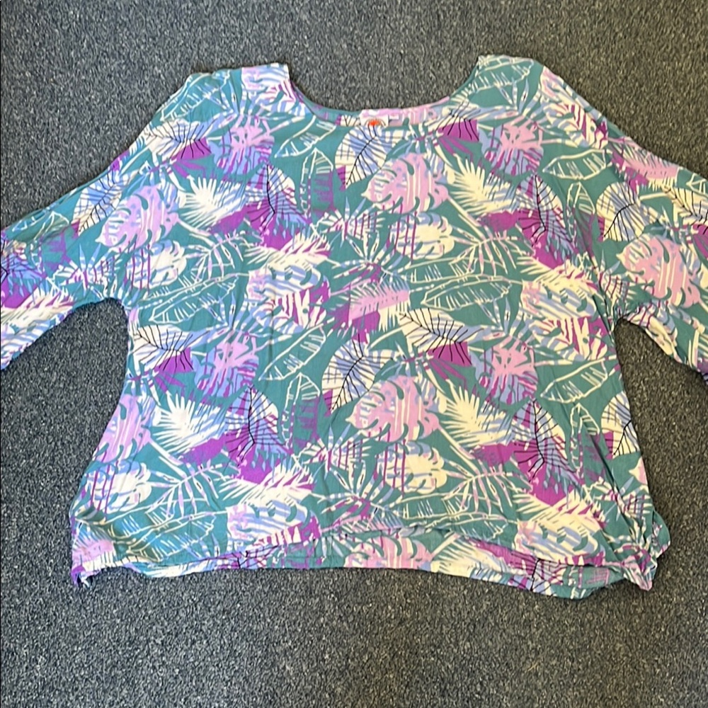 Floral Print Women's Top